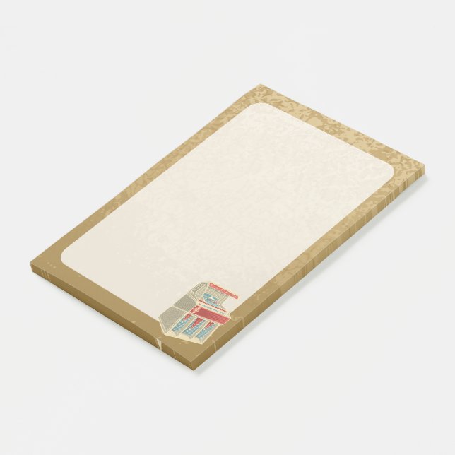 Grunge Jukebox Post-it Notes (Angled)