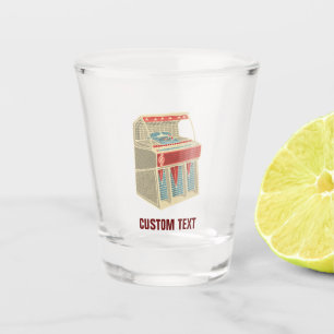 Grunge Jukebox Shot Glass