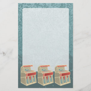 Grunge Jukebox Stationery