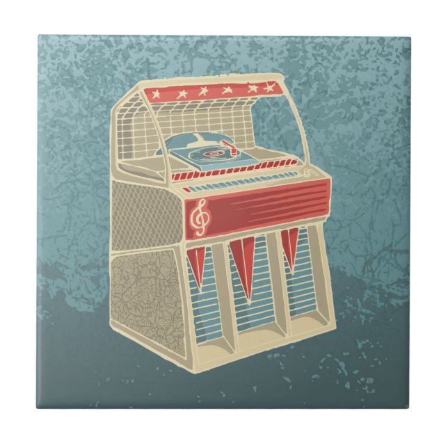 Grunge Jukebox Tile (Front)
