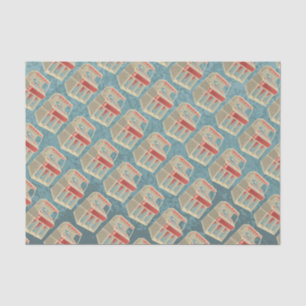 Grunge Jukebox Tissue Paper