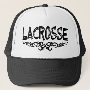 Grunge Lacrosse Trucker Hat