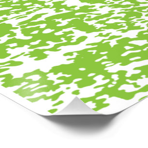 Grunge Lime Green Pattern - Summer Abstract Decor
