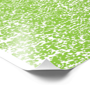 Grunge Lime Green Pattern - Summer Abstract Decor Photo Print
