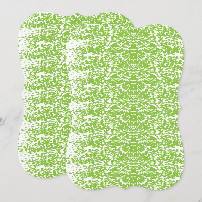 Grunge Lime Green Texture (Front/Back)
