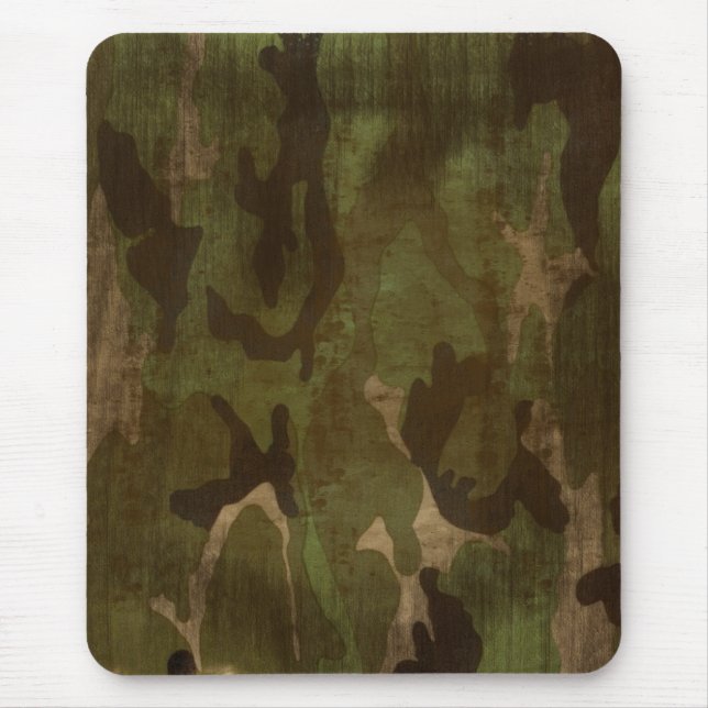 Grunge Look Camoflage - Mousepad (Front)