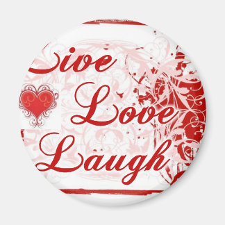 grunge love magnet