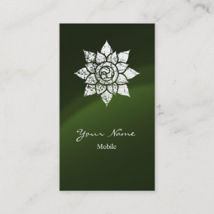 Grunge Mandala Business Card