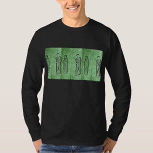 Grunge Mediaeval Statues T-Shirt