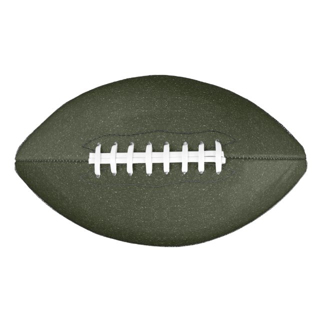 Grunge Moss Green Custom Football (Front)