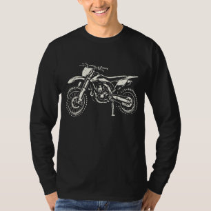Grunge Motocross Bike T-Shirt