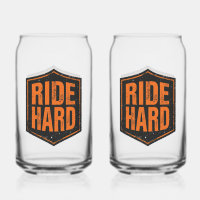 Grunge Motorcycle "Ride Hard" Shield