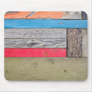 Grunge Paint on Wood Mouse Pad