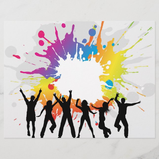 Grunge party flyer (Front)