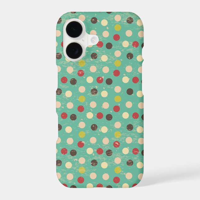 Grunge Polka Dots Pattern (Back)