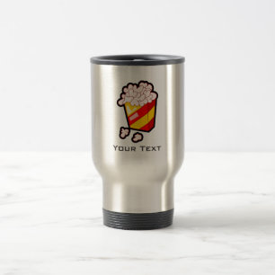 Grunge Popcorn Travel Mug