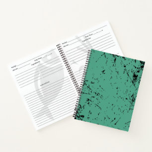 Grunge Recipe Notebook