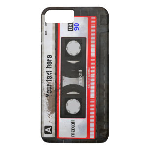 Grunge Retro Compact Audio Cassette   DJ Case-Mate iPhone Case