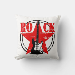 Grunge rock cushion