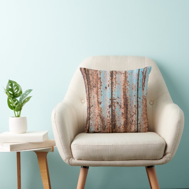 Grunge rust texture cushion (Chair)