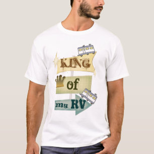 Grunge RV Camping / RVING Man T-Shirt