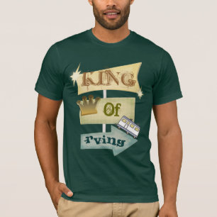 Grunge RV Camping / RVING Man T-Shirt