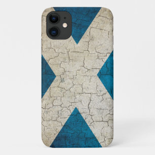 Grunge Scotland flag Case-Mate iPhone Case
