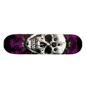 Grunge Skull Skateboard
