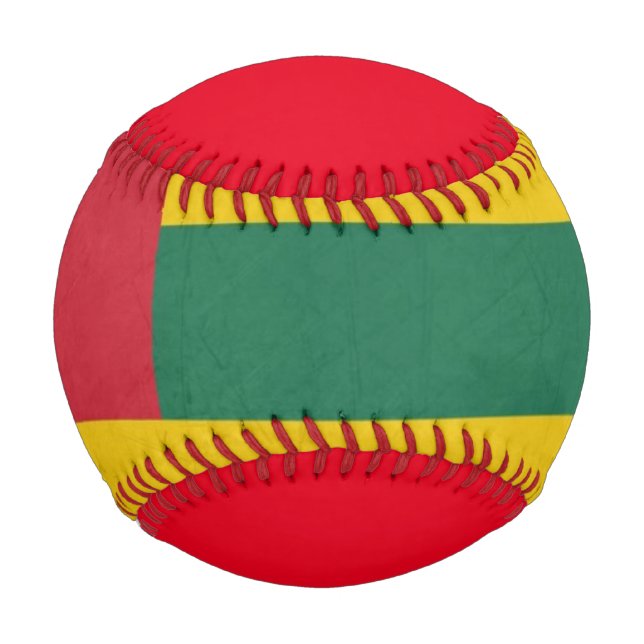 Grunge sovereign state flag of country of Togo Baseball (Front)