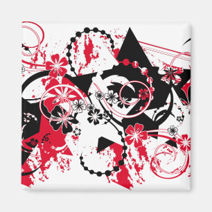 grunge stars magnet