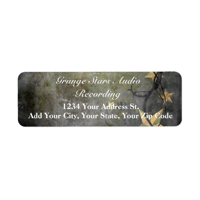 Grunge Stars Vintage Design (Front)
