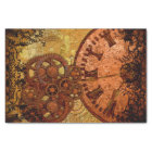 Grunge Steampunk Gear and Clock