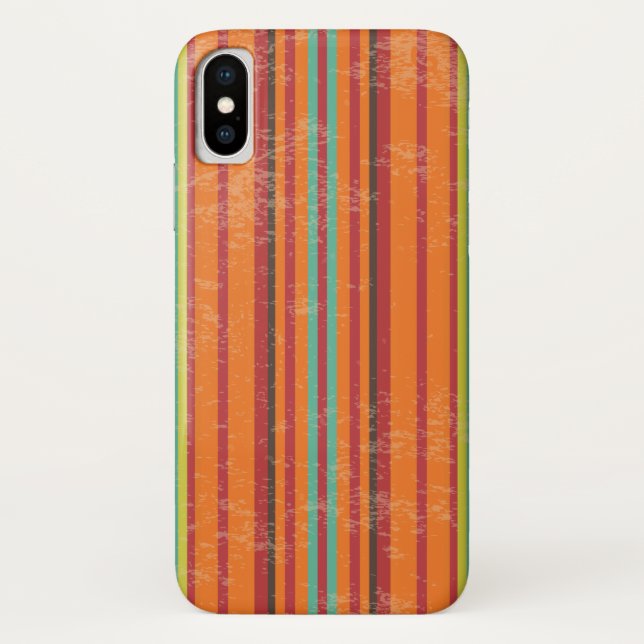 Grunge Stripes Case-Mate iPhone Case (Back)
