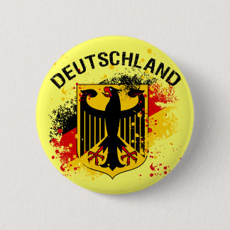 Grunge style Deutschland - Germany Design 6 Cm Round Badge