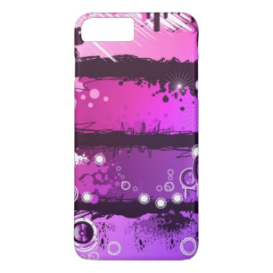Grunge Style Music Banner 3 iPhone 8 Plus/7 Plus Case