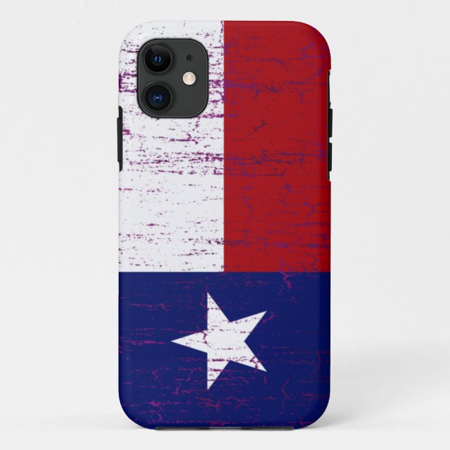 Grunge Style Texas Flag Case-Mate iPhone Case (Back)