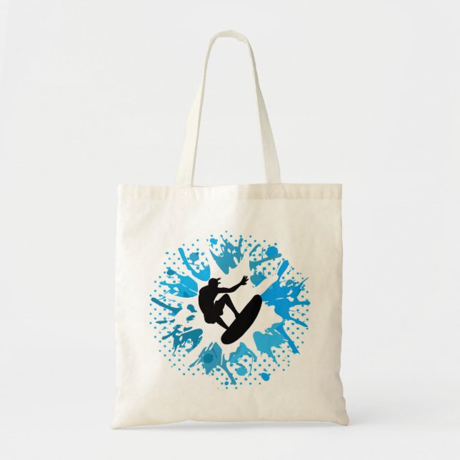 Grunge surfer tote bag (Front)