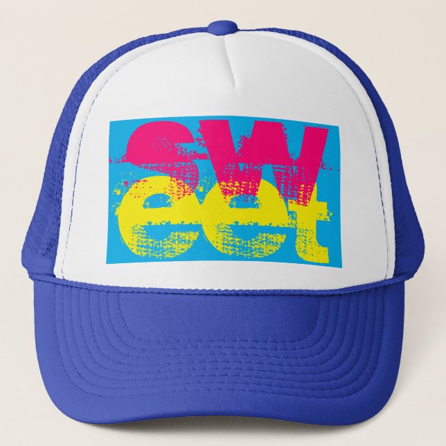 grunge SWEET lettering | Trucker Hat (Front)