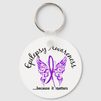 Grunge Tattoo Butterfly 6.1 Epilepsy Key Ring