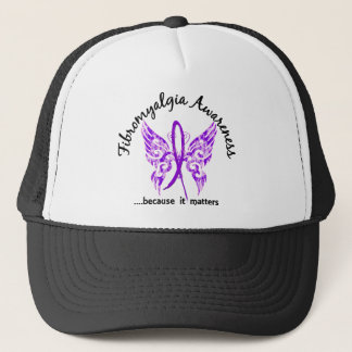 Grunge Tattoo Butterfly 6.1 Fibromyalgia Trucker Hat