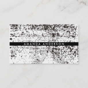 Grunge Texture Business Card