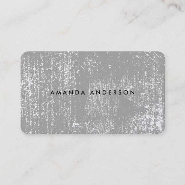 Grunge Texture Business Card (Front)