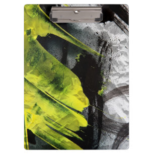 Grunge texture expressive brush strokes clipboard