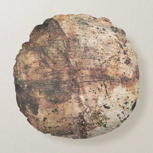 Grunge texture grunge texture wall round cushion (Front)