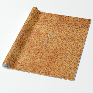 Grunge texture of very old rusty metal plate backg wrapping paper