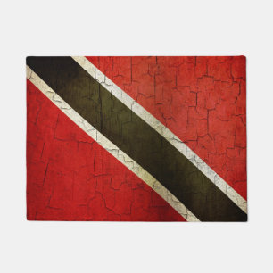 Grunge Trinidad And Tobago Flag Doormat