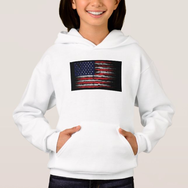 Grunge U.S.A flag  (Front)