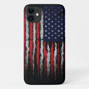 Grunge U.S.A flag Case-Mate iPhone Case
