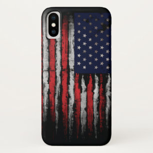 Grunge U.S.A flag Case-Mate iPhone Case