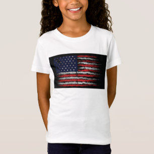 Grunge U.S.A flag T-Shirt
